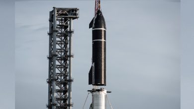 SpaceX Stacks Starship to Launch First Orbital Flight in April