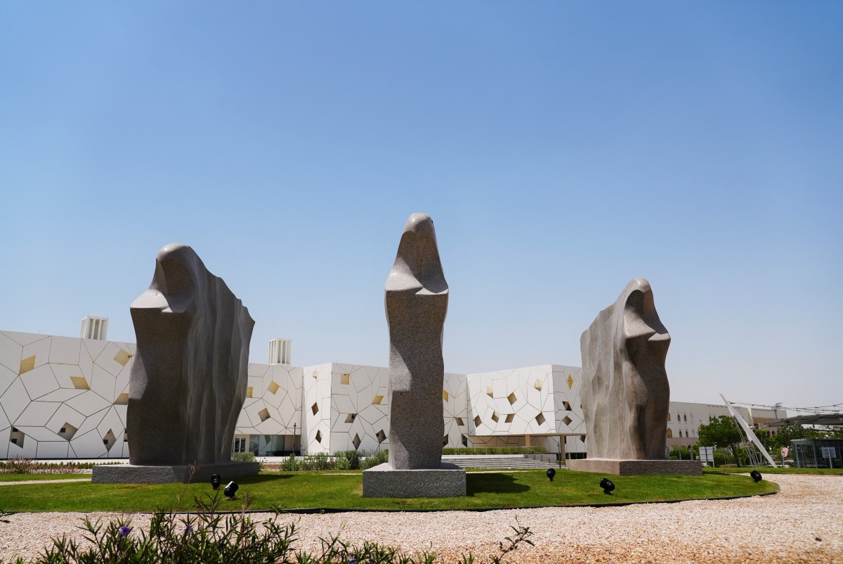 'Azzm' sculpture unveiled at Qatar Foundation