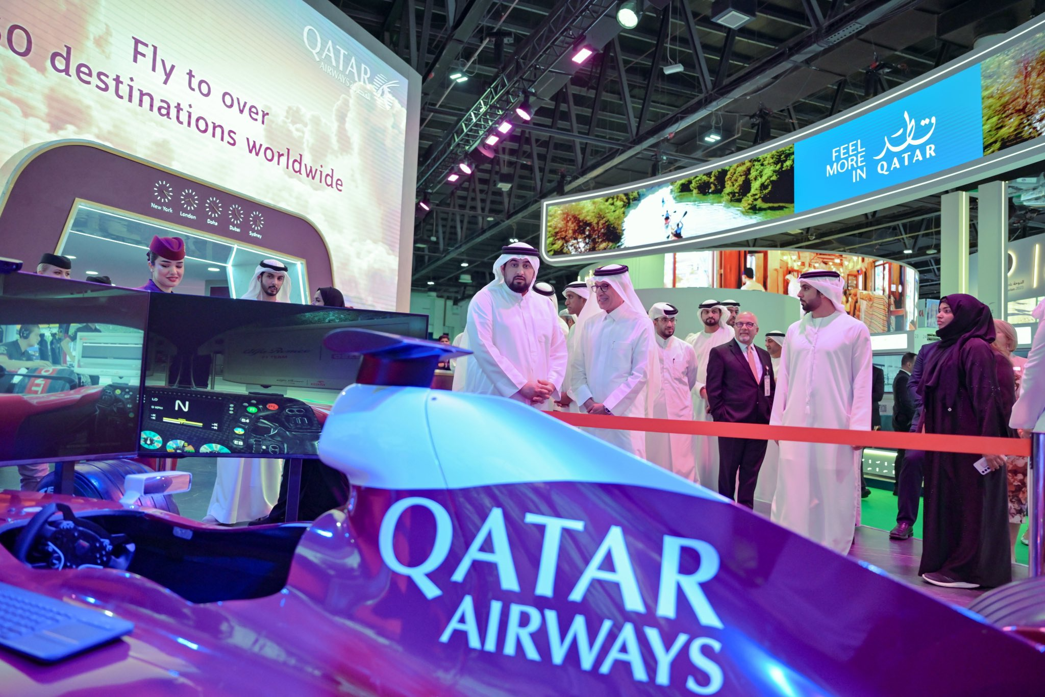 QA Participates in Arabian Travel Market Conference 2023