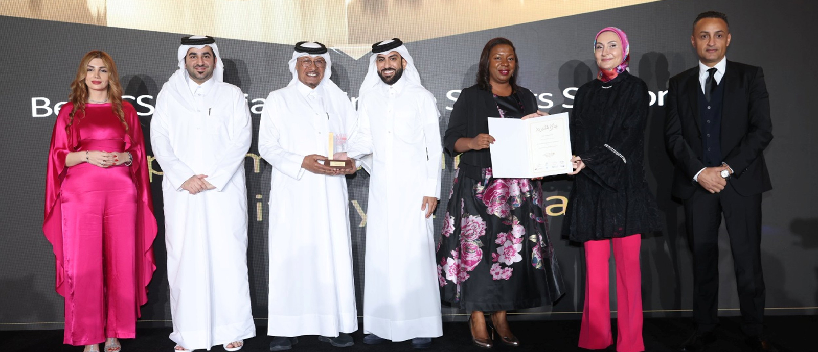 SC Receives Qatar CSR Award for Best Sports Initiative