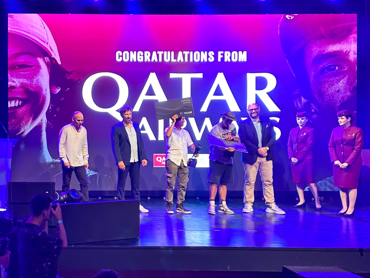 World's Best Kitesurfers Honored During Qatar Airways GKA Big Air Kite World Championships Tarifa 2023