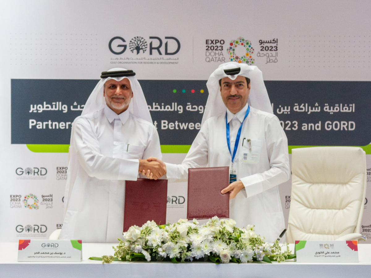 Expo 2023 Doha and GORD Sign Agreement to Support Sustainably