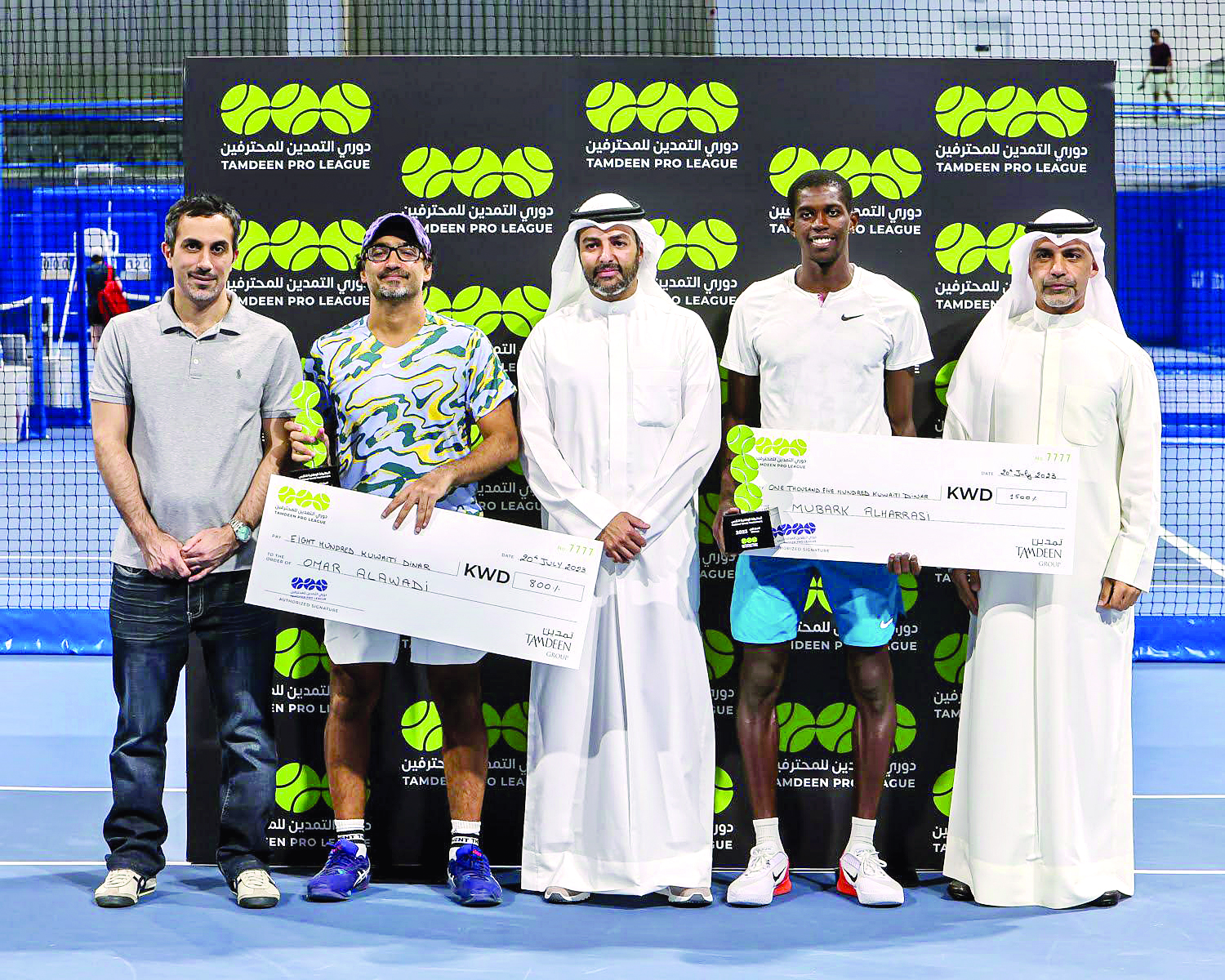 Qatar's Mubarak Shannan Wins Title of Tamdeen Pro League for Tennis in Kuwait