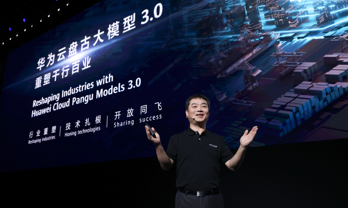 Huawei Unveils latest AI Pangu 3.0 Model