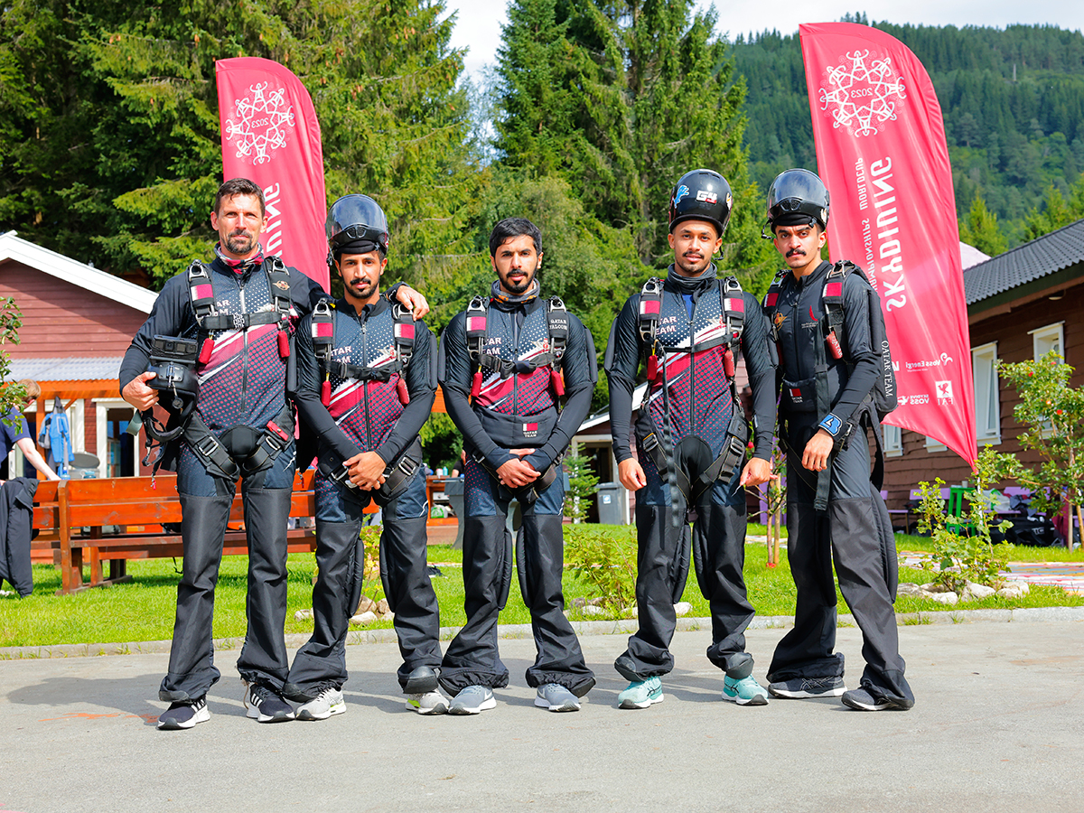 Qatar Skydivers Claim Silver at FAI 2023 World Cup Championship in Norway