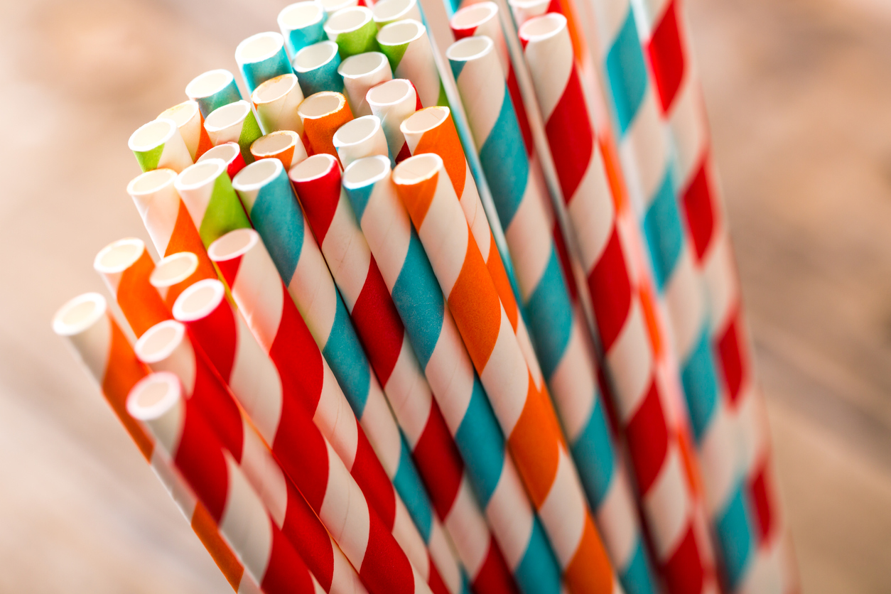 Paper drinking straws may be harmful
