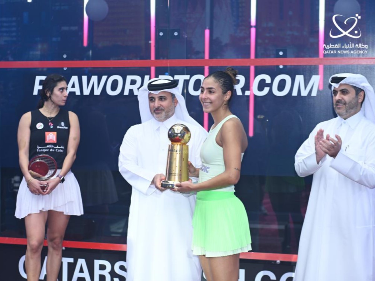 Egypt's Hania El Hammamy Wins 2023 QTerminals Qatar Classic