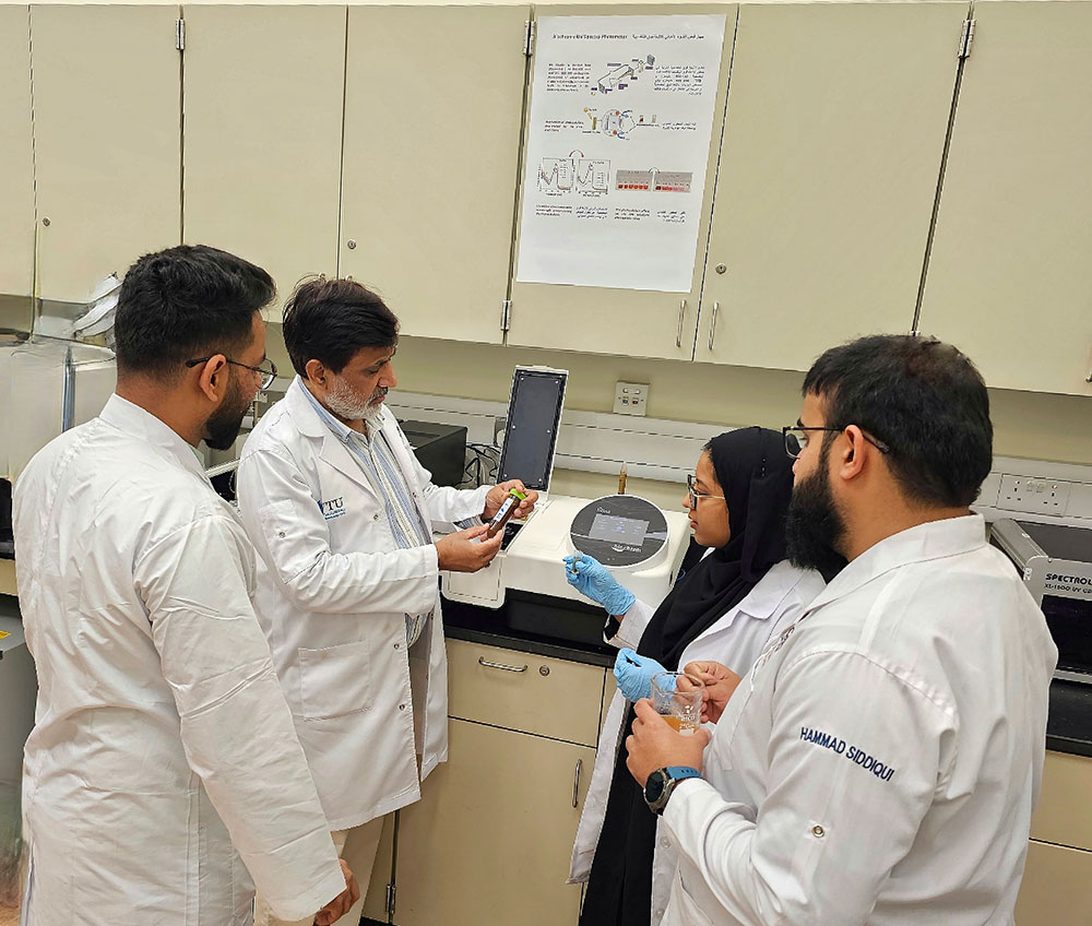 QU Researchers Develop Innovative Nanomaterial From Date Palm Waste
