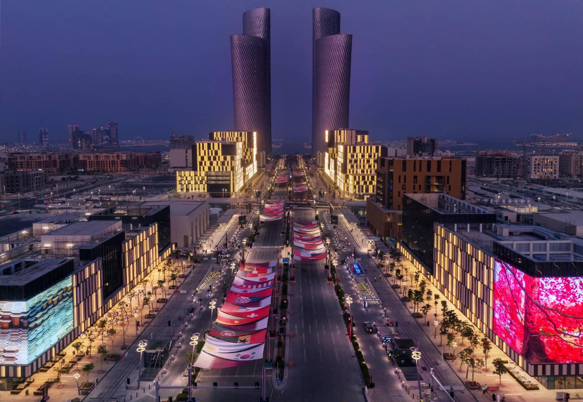 Lusail Boulevard's First Residential Building: The Lane Residence