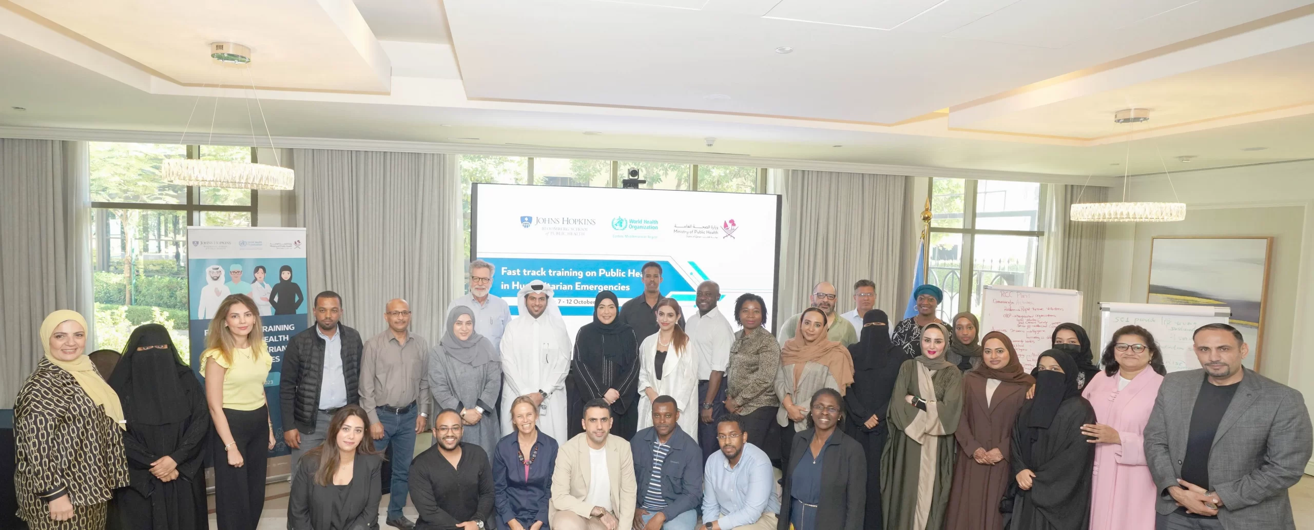 Qatar Hosts Global Training Course on Public Health Skills for Action in Humanitarian Emergencies