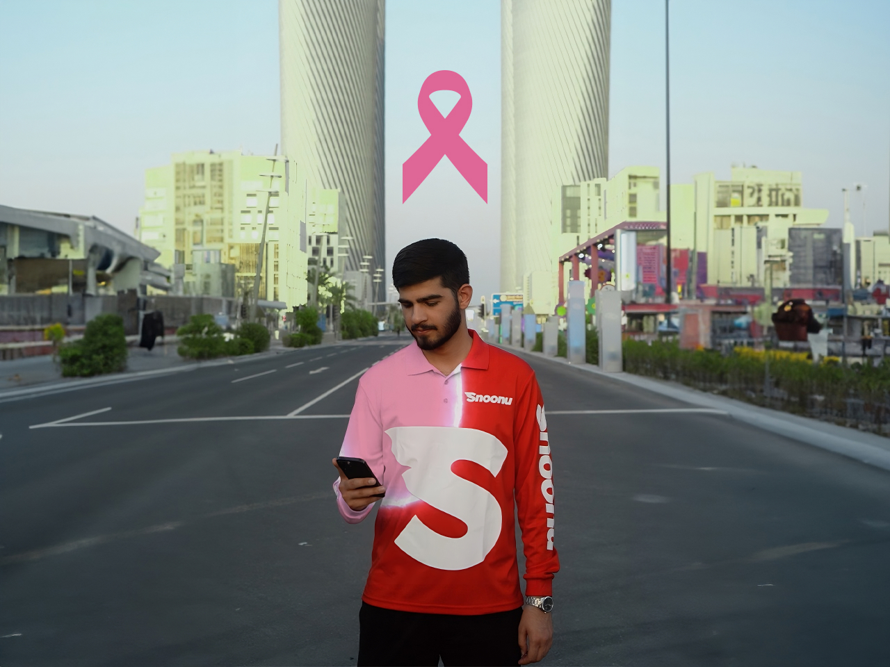 Snoonu Goes Pink to Support Breast Cancer Awareness