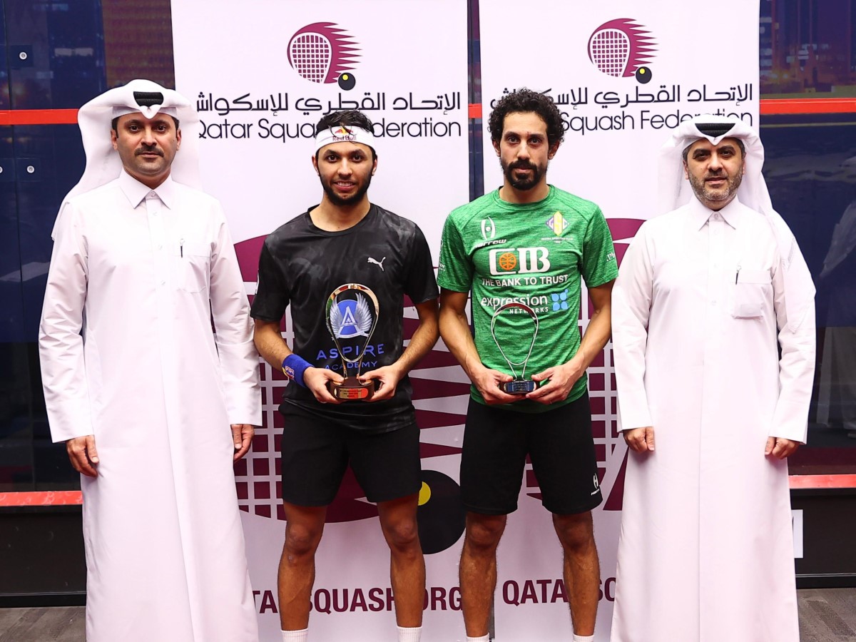 Abdullah Al Tamimi Wins Qatar Squash Federation 4 Title