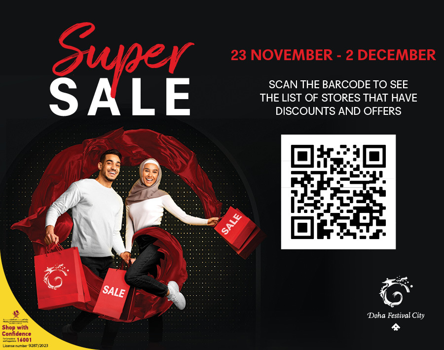 Super Sale On at Doha Festival City with Massive Offers and Deals