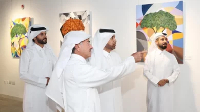 Qatari Fine Art Exhibition Inaugurated in Katara