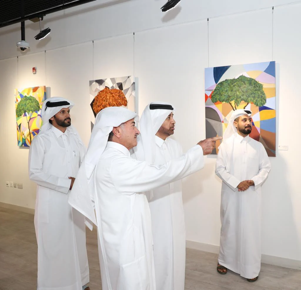 Qatari Fine Art Exhibition Inaugurated in Katara