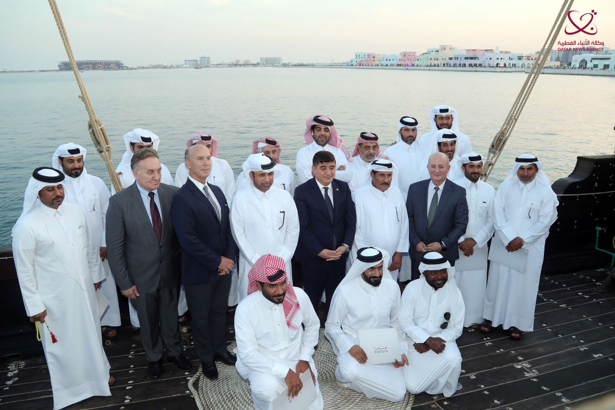 After Five-Year Voyage … Fath Al Khair Cruise Makes Final Docking in Old Doha Port