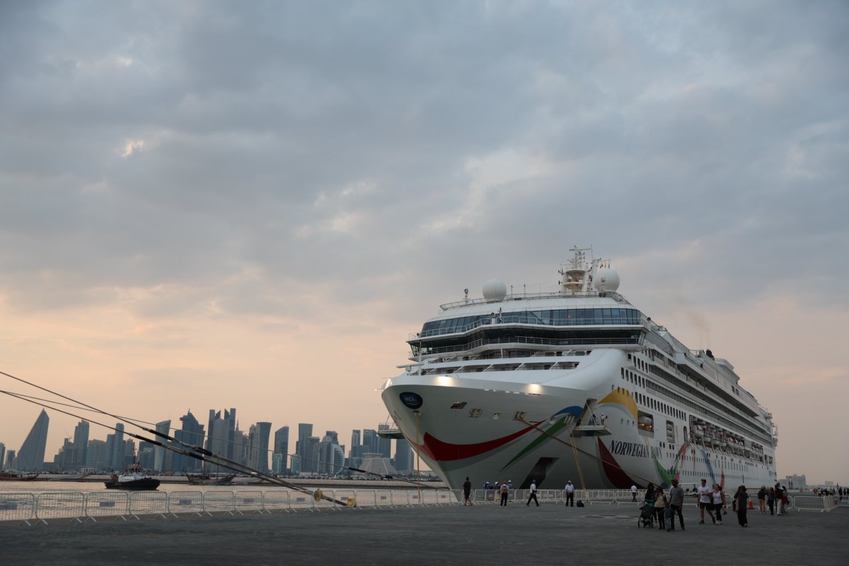 Norwegian Dawn's First Gulf Adventure Begins at Old Doha Port