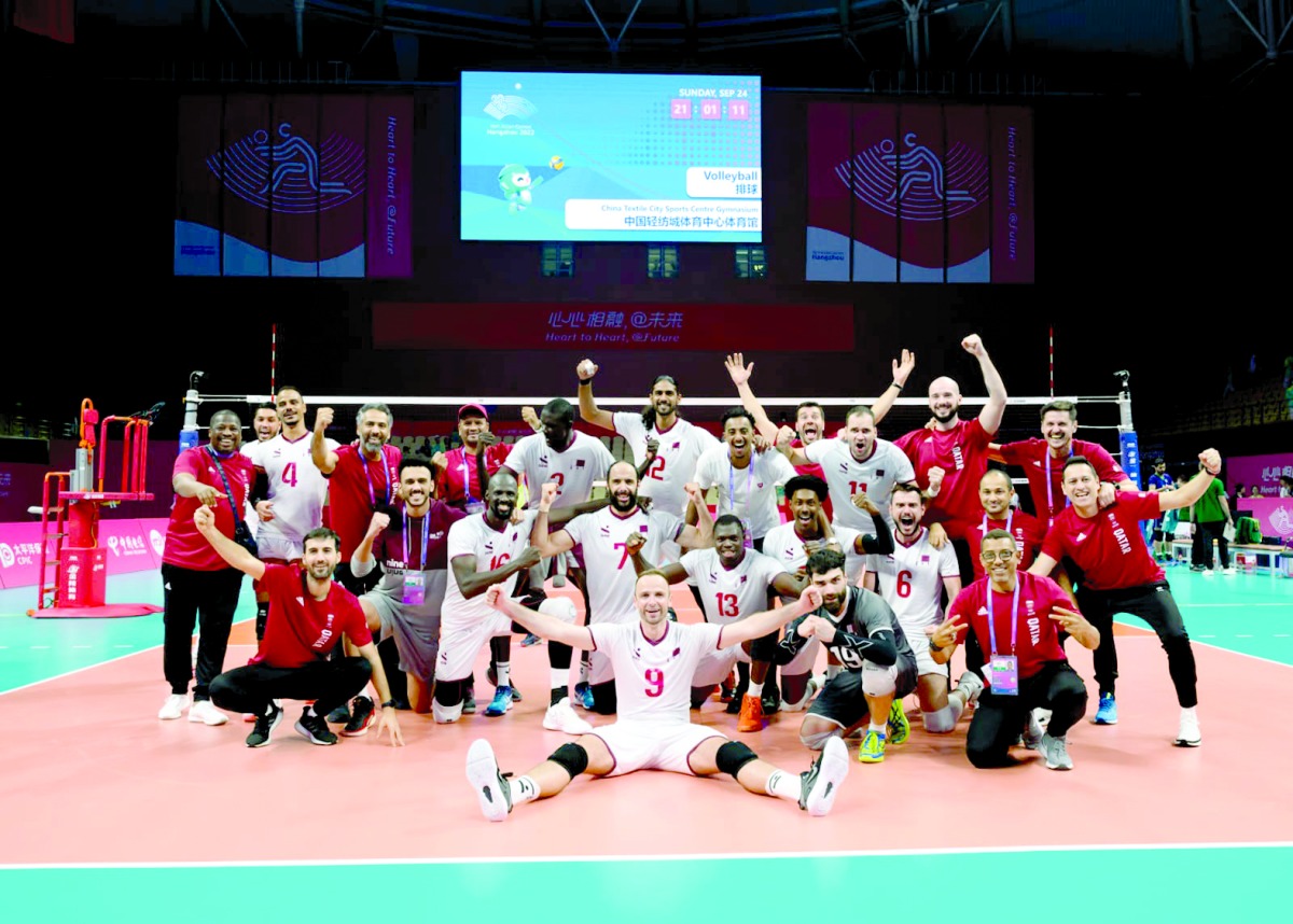 Qatari Volleyball Team Ranked 21st in World Standings
