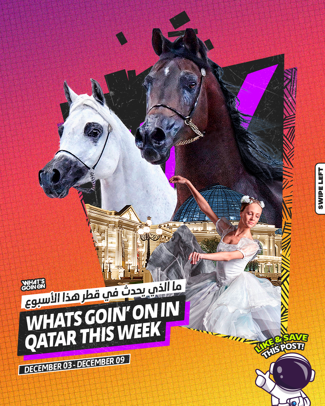 What’s Goin’ on in Qatar this week 3-9 Dec