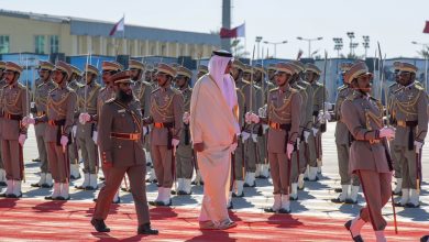 HH the Amir Patronizes Graduation Ceremony of Ahmed Bin Mohammed Military College Cadets