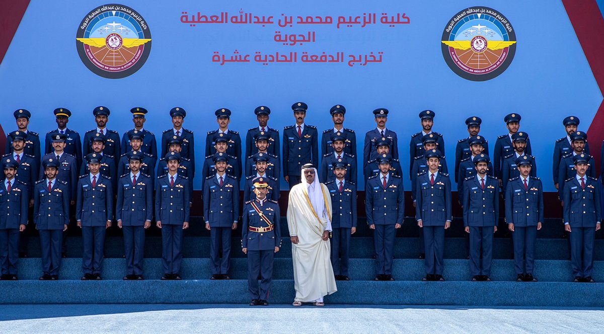 HH the Amir Patronizes Graduation Ceremony of Al Zaeem Air Academy