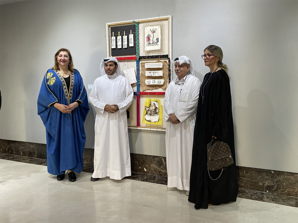'Out of the Box' Exhibition Opens at Souq Waqif Arts Center