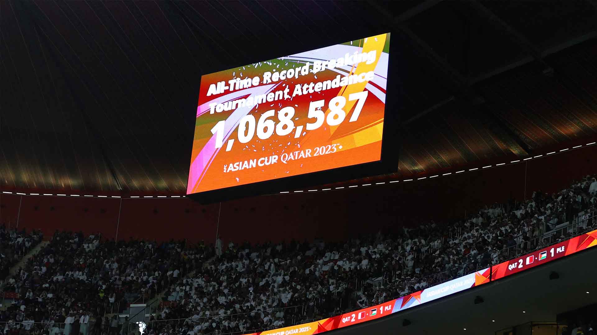 AFC Asian Cup Qatar 2023 Breaks Total Attendance Record