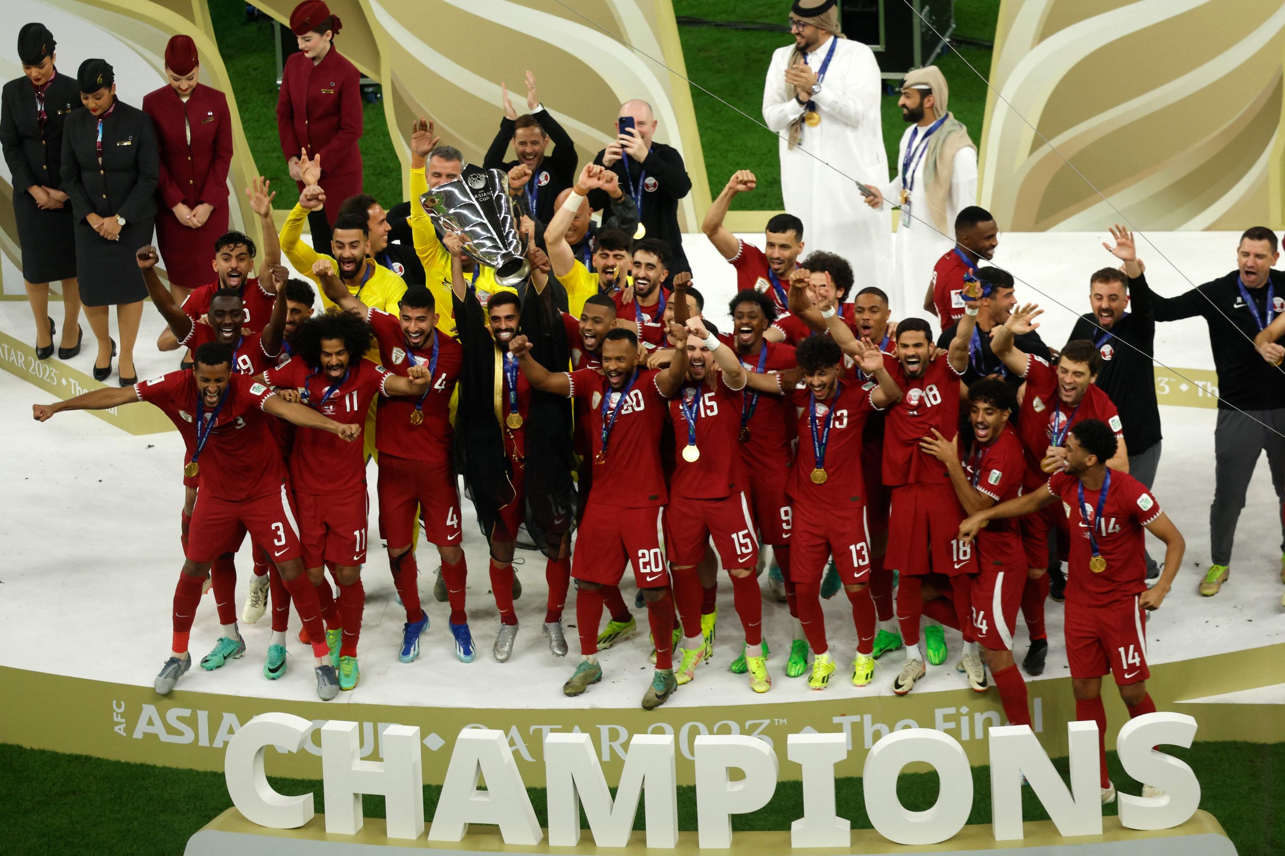 AFC Qatar 2023: Qatar Team Dominates Individual Awards in the Tournament