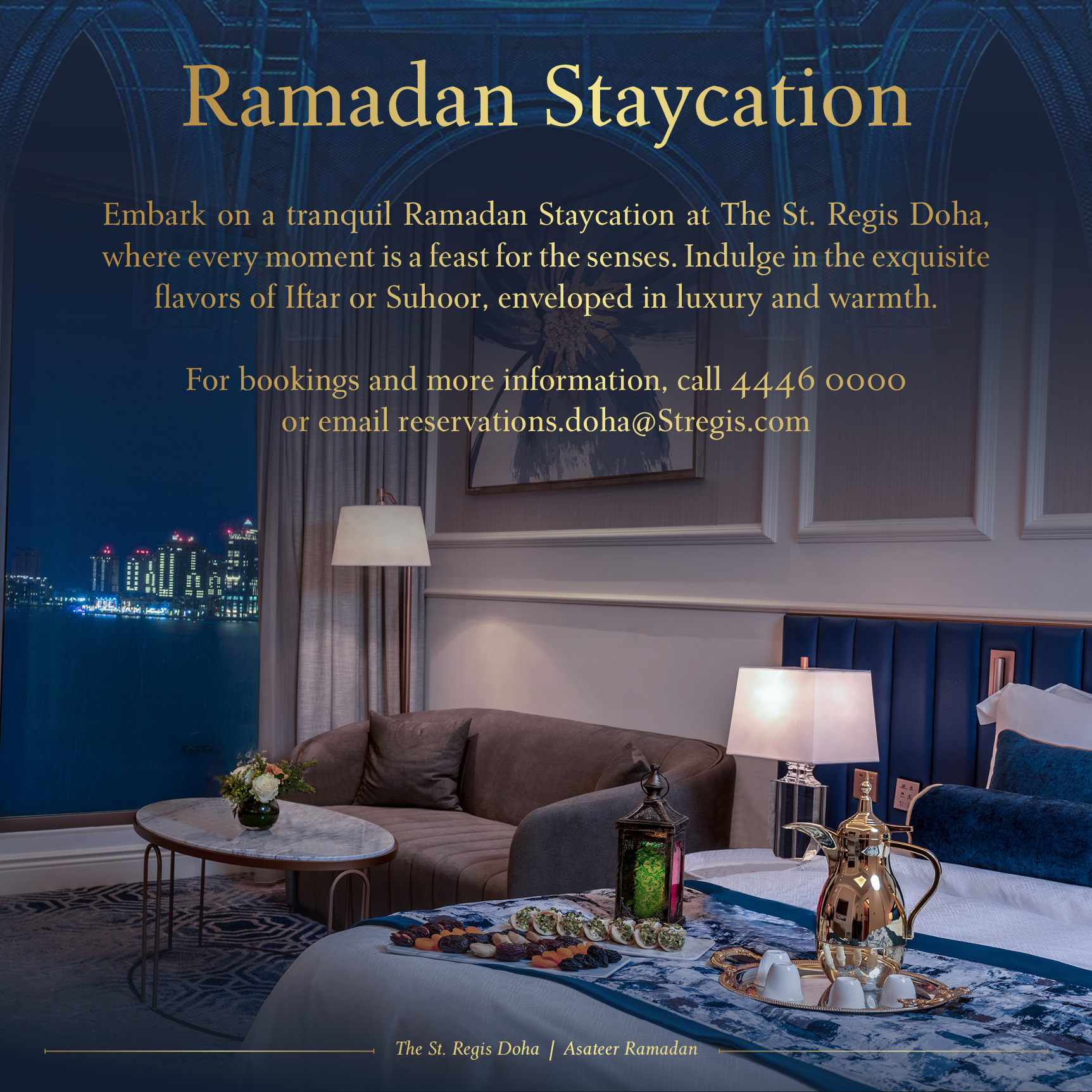 The St. Regis Doha Ramadan 2024 Listings
