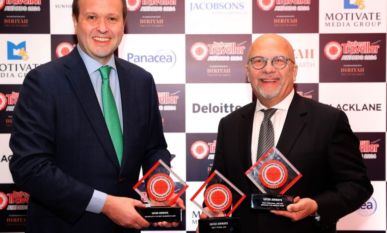 Qatar Airways Sweeps Business Traveller Middle East Awards 2024