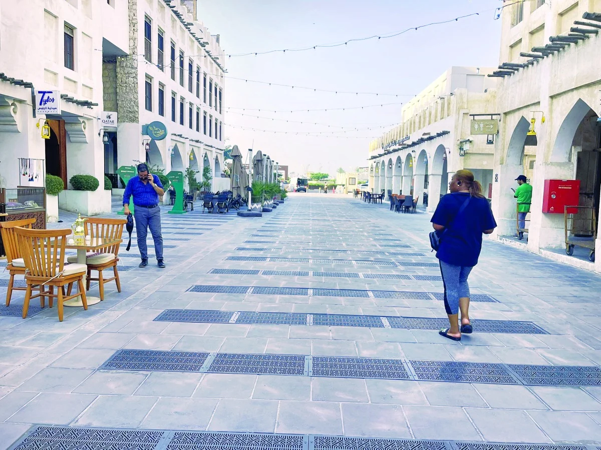 Souq Waqif Pathways Get a Cooling Upgrade