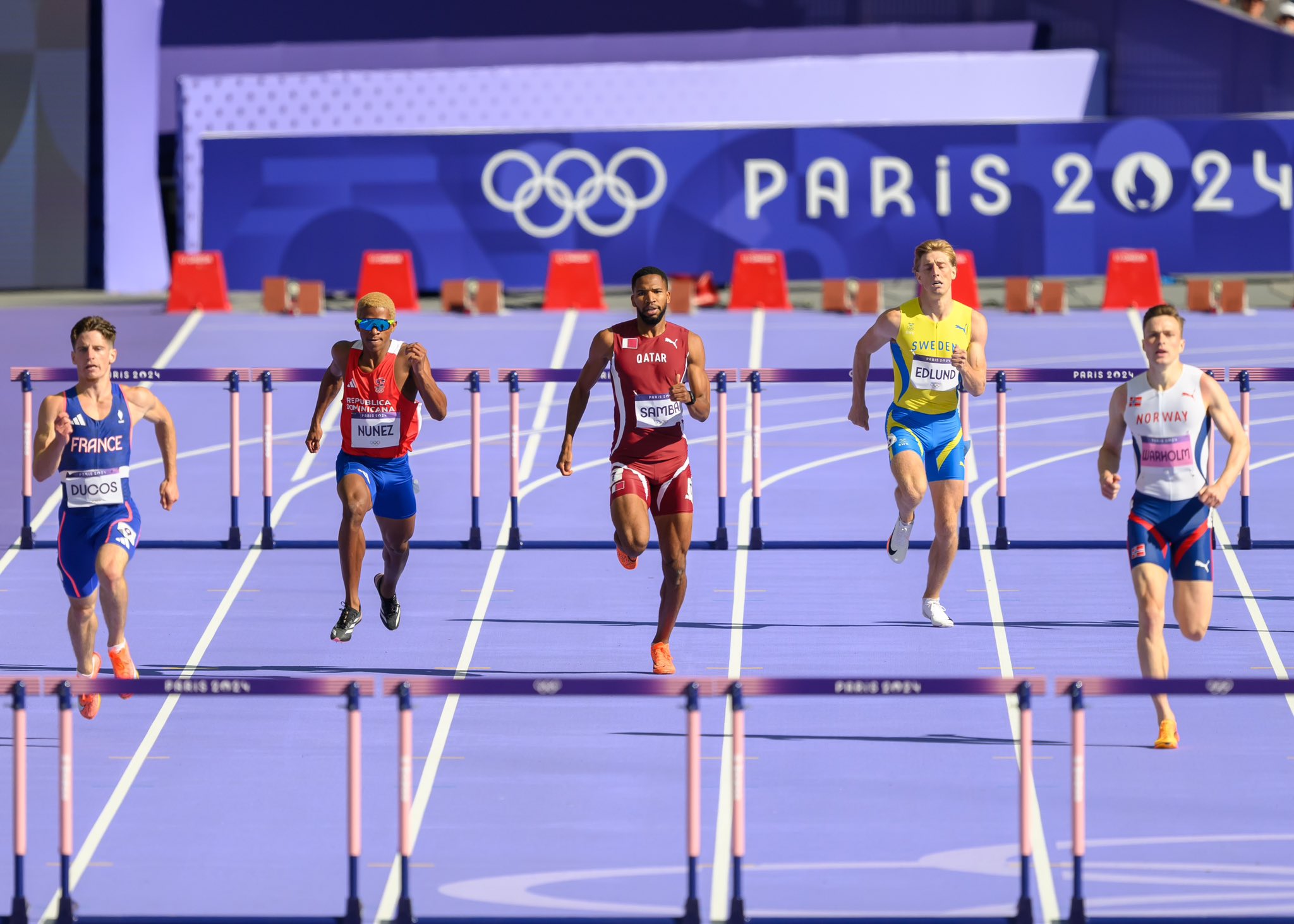 Samba Advances in 400m Hurdles; Ismail Reaches Semi-Finals