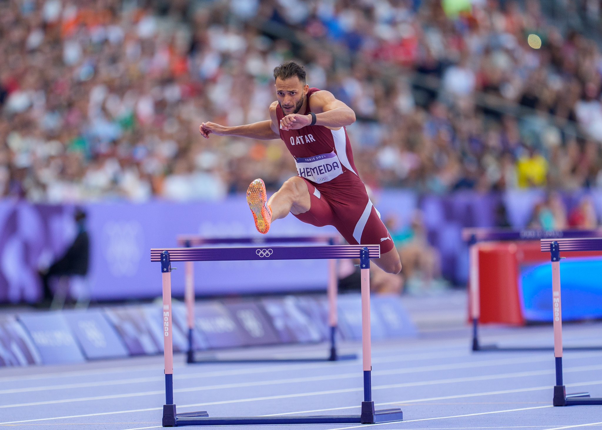 Samba Advances in 400m Hurdles; Ismail Reaches Semi-Finals