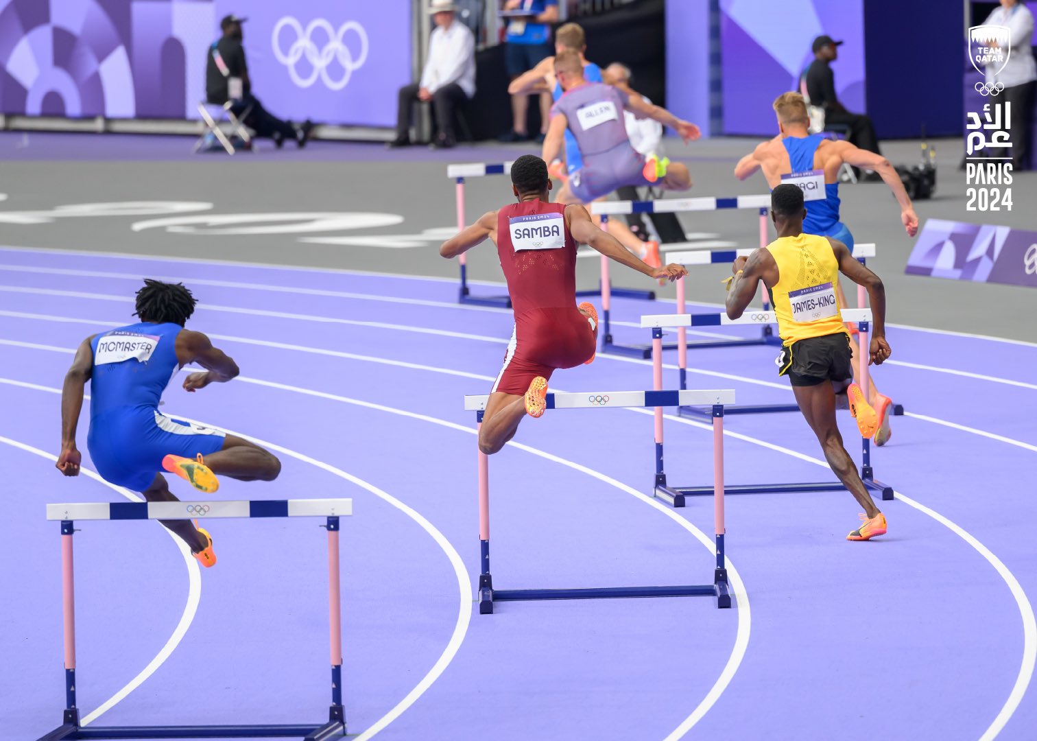 Abderrahman Samba Qualifies for Olympic 400m Hurdles Final