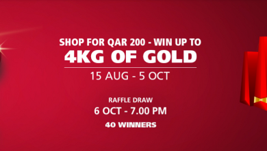 Win 4 kg of Gold with Mall of Qatar!