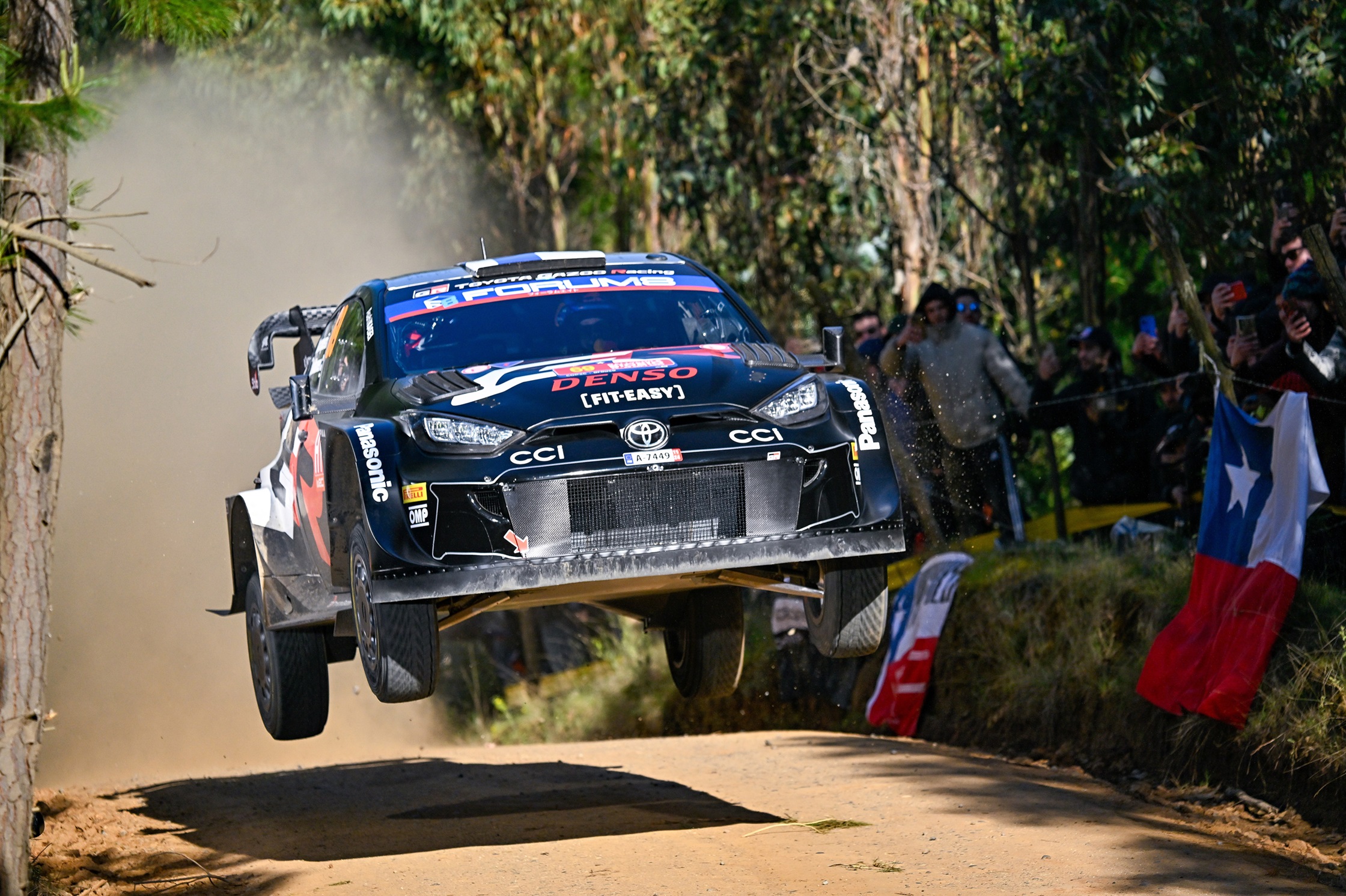 TOYOTA GAZOO Racing Clinches Victory with One-two Finish at Rally Chile