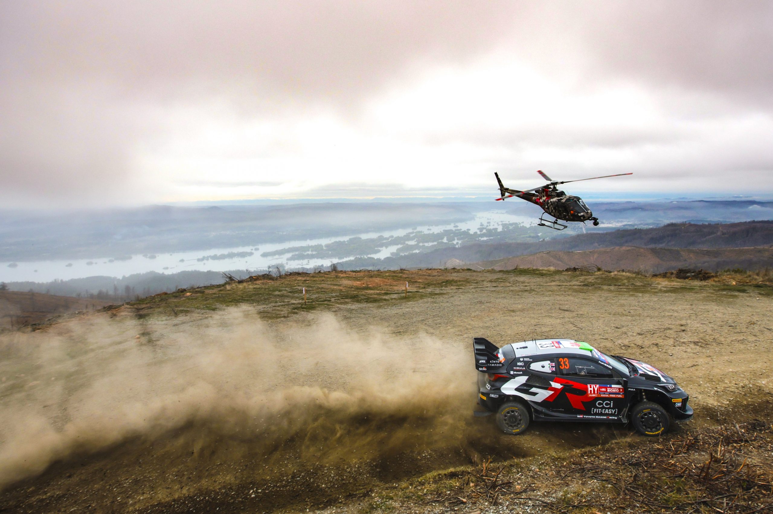 TOYOTA GAZOO Racing Clinches Victory with One-two Finish at Rally Chile