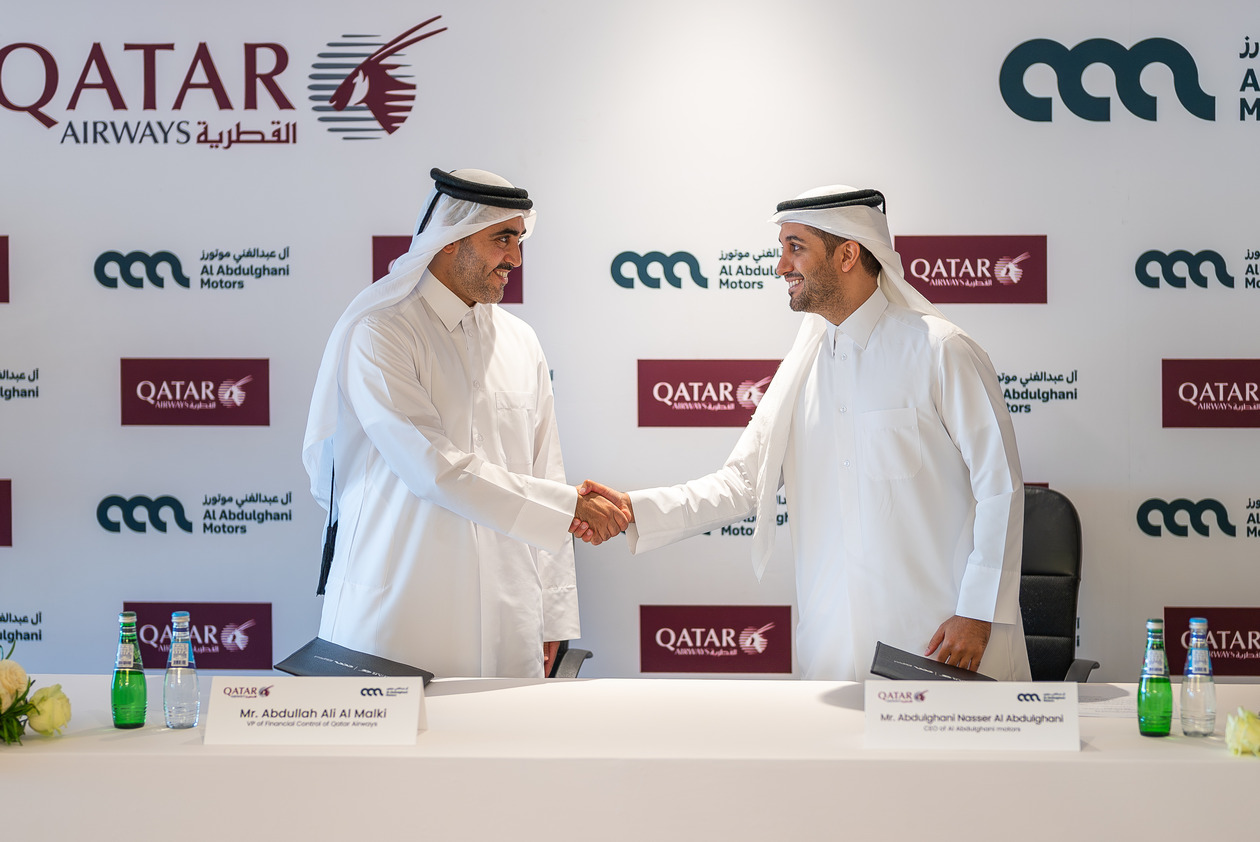 Al Abdulghani Motors Signs New Agreement with Qatar Airways to Provide Mobility Solutions