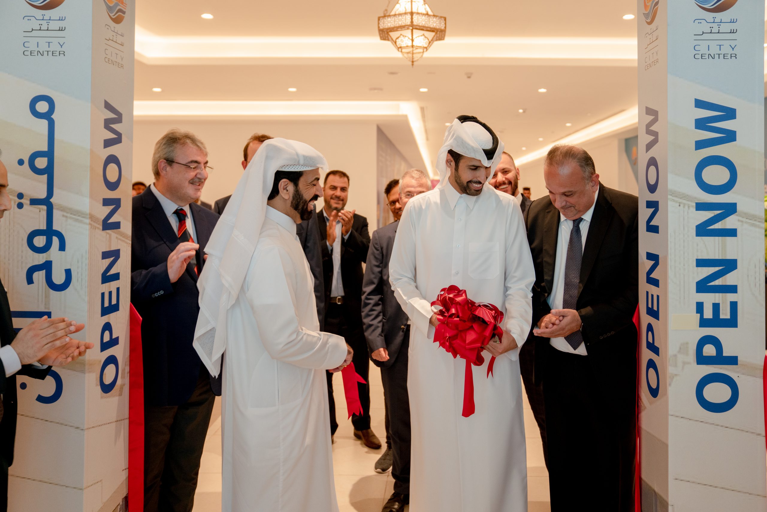 City Center Doha celebrates inauguration of new Pedestrian Bridge connecting DECC metro station, providing visitors with enhanced accessibility to the shopping center