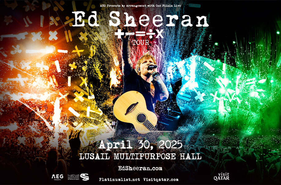  Ed Sheeran is coming to Qatar!