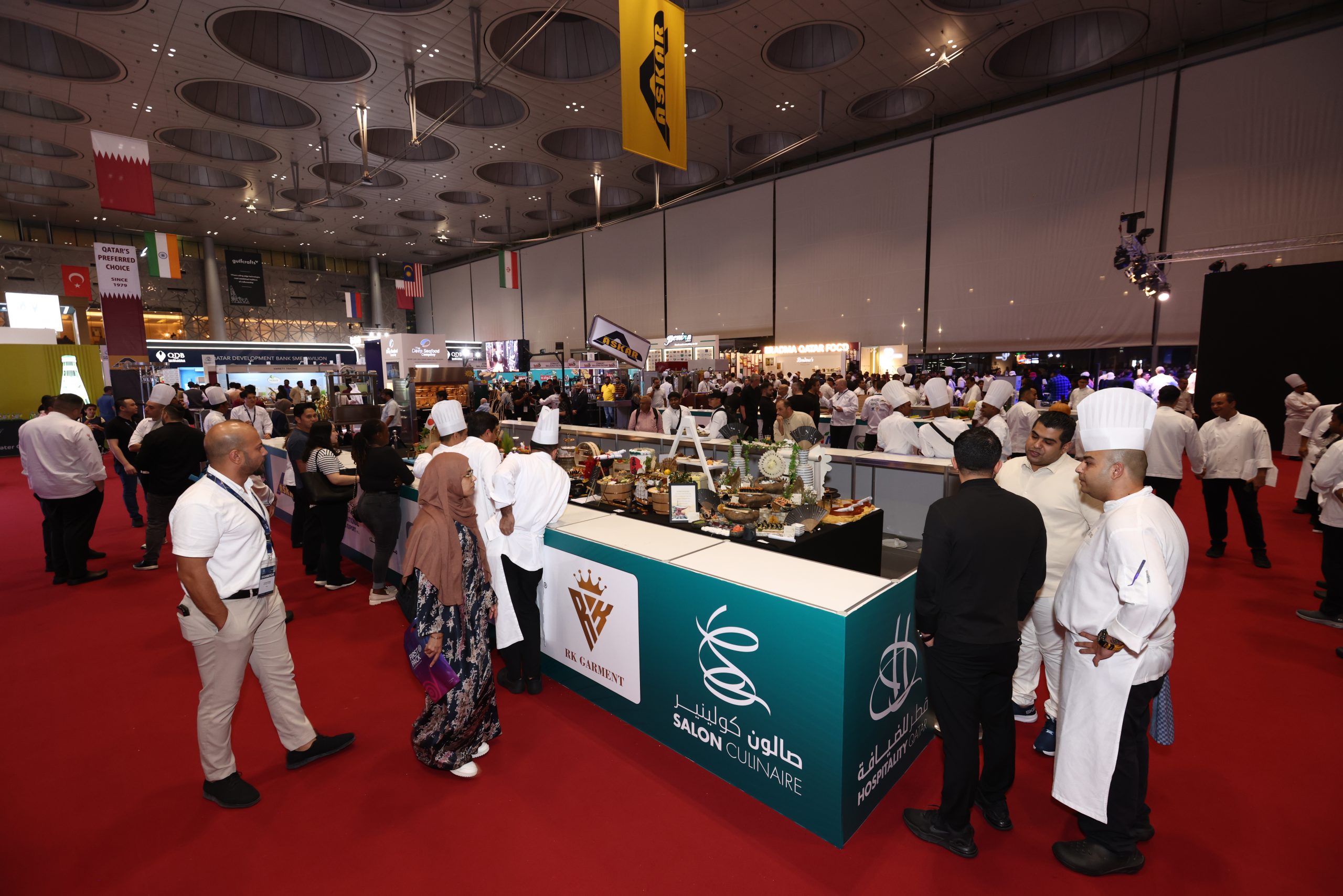 In Partnership with Qatar Tourism .. Hospitality Qatar successfully concludes with an impressive turnout of over 12,000 visitors