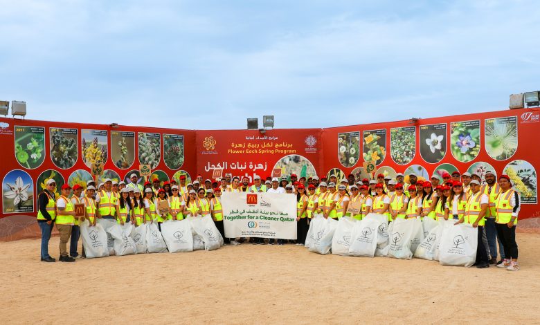 McDonald’s Qatar Employees Unite for Environmental Action, Planting Mangroves and Cleaning Beaches