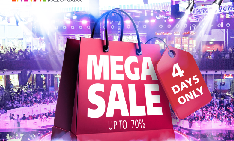 Mega Sale is back at Mall of Qatar